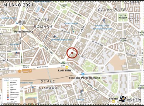 Mappa Centro Commerciale PiazzaLodi a Milano.